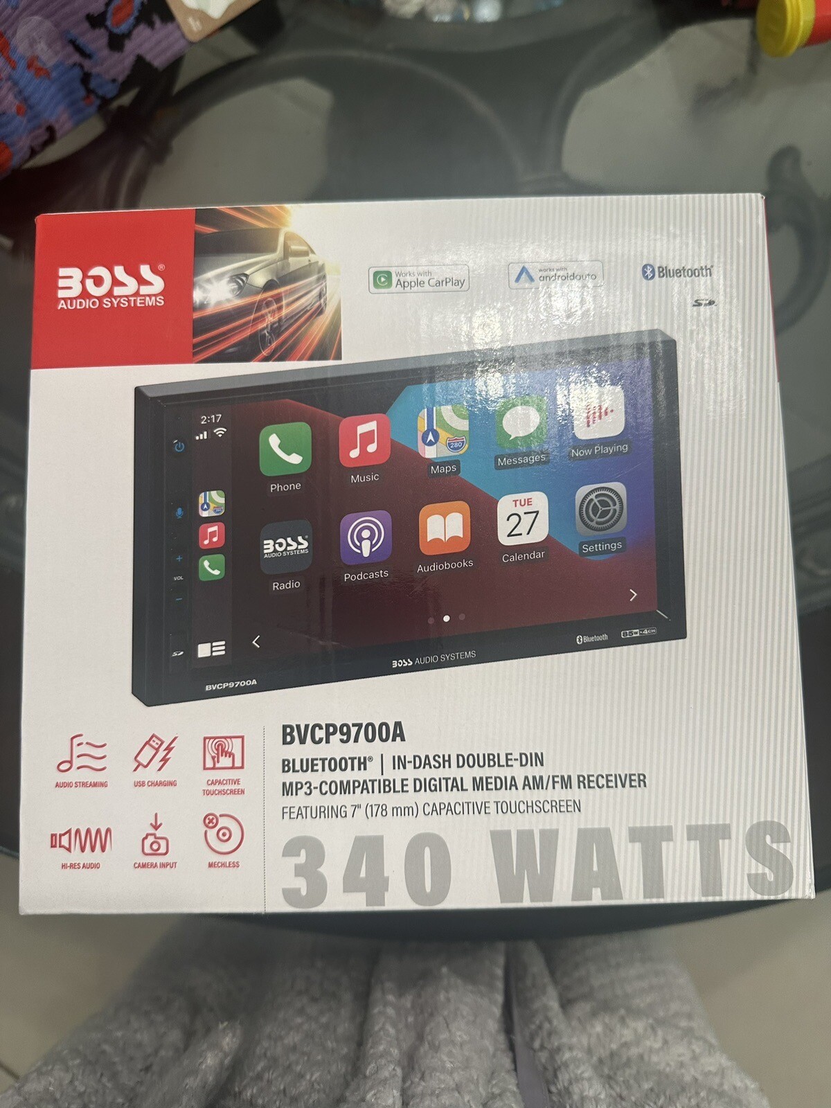 BOSS Audio BVCP9700A 7 inch Touchscreen Digital Media Receiver
