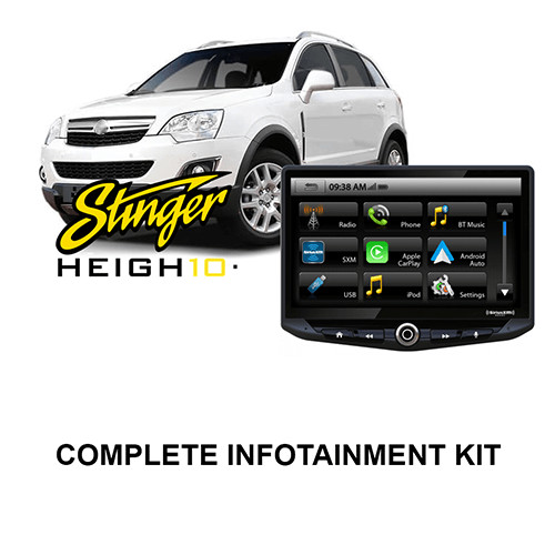 Stinger HEIGH10 Infotainment Kit for Holden Astra/Captiva