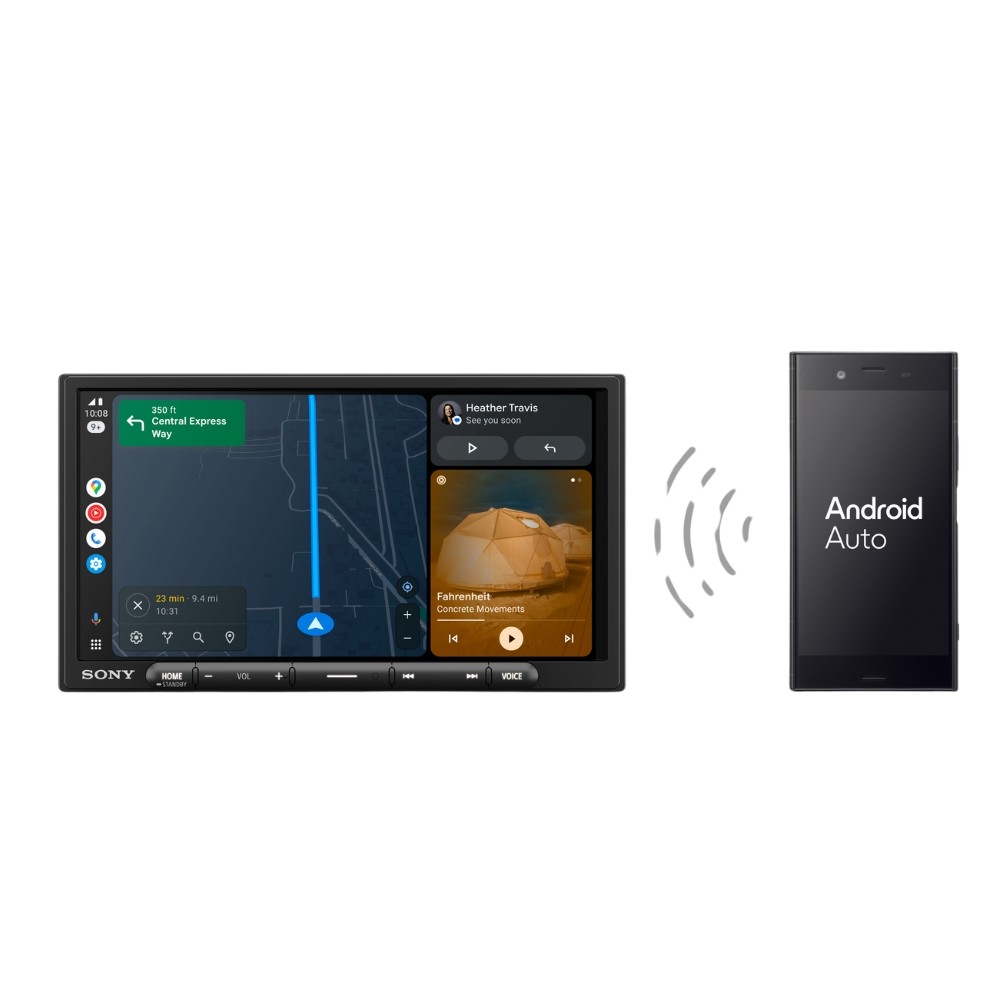 Open Box Sony XAV-AX4000 7″ 2-DIN Multimedia w Wireless CarPlay & Android Auto