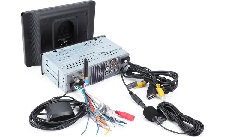 NEW Jensen CAR813 1-DIN Digital Media Car Stereo w/ 8″ Touchscreen, CarPlay