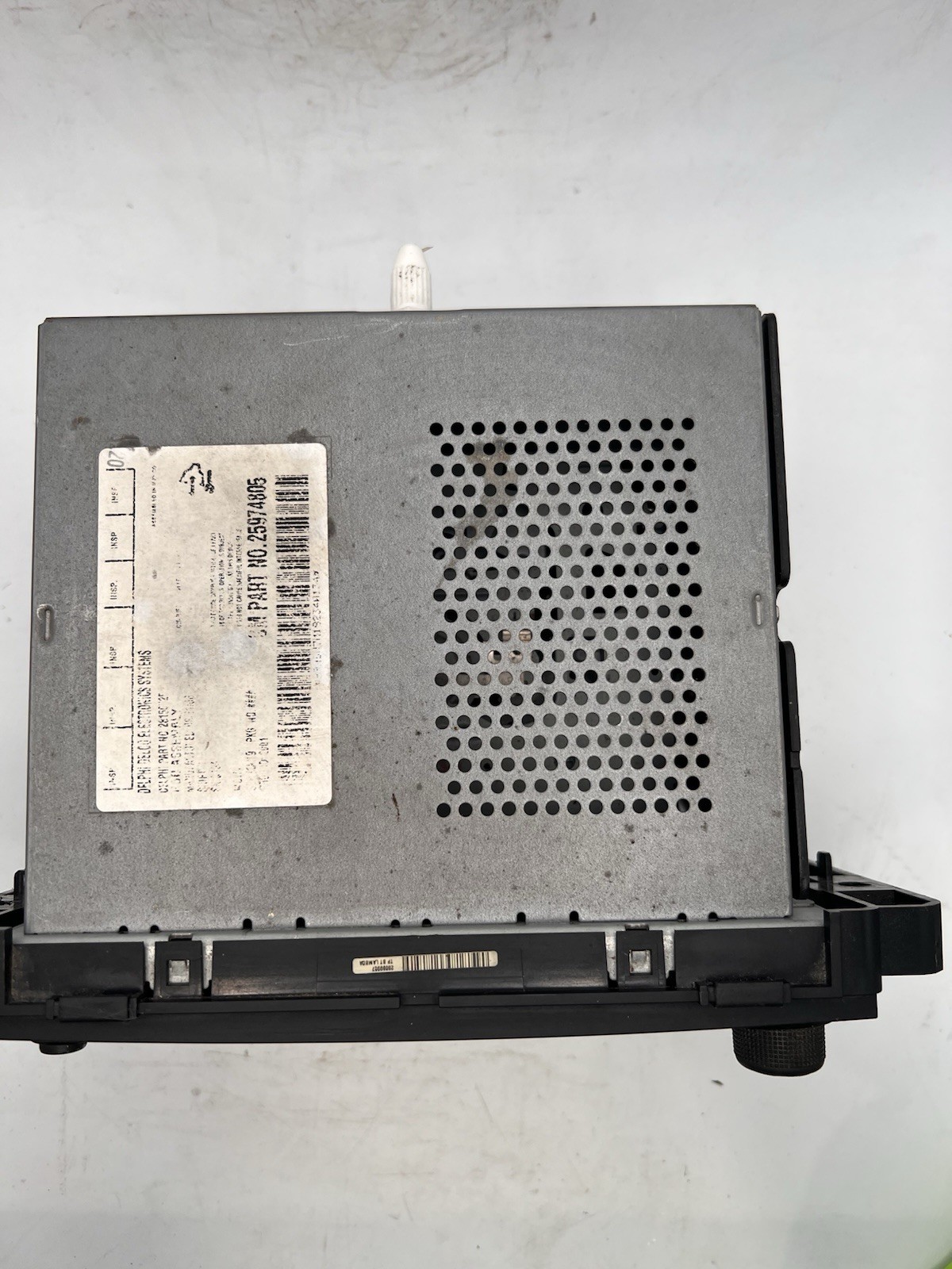 2007 Chevy Tahoe AM/FM CD Player 25974805
