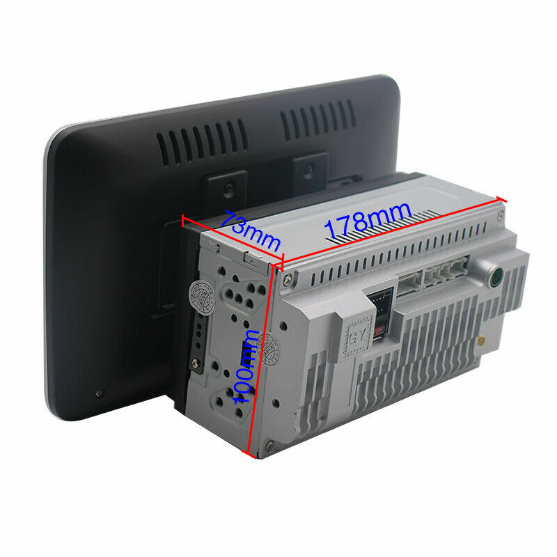 Rotatable Car Stereo Radio 10.1″ Android 11.0 Double 2DIN Touch Screen GPS Wifi