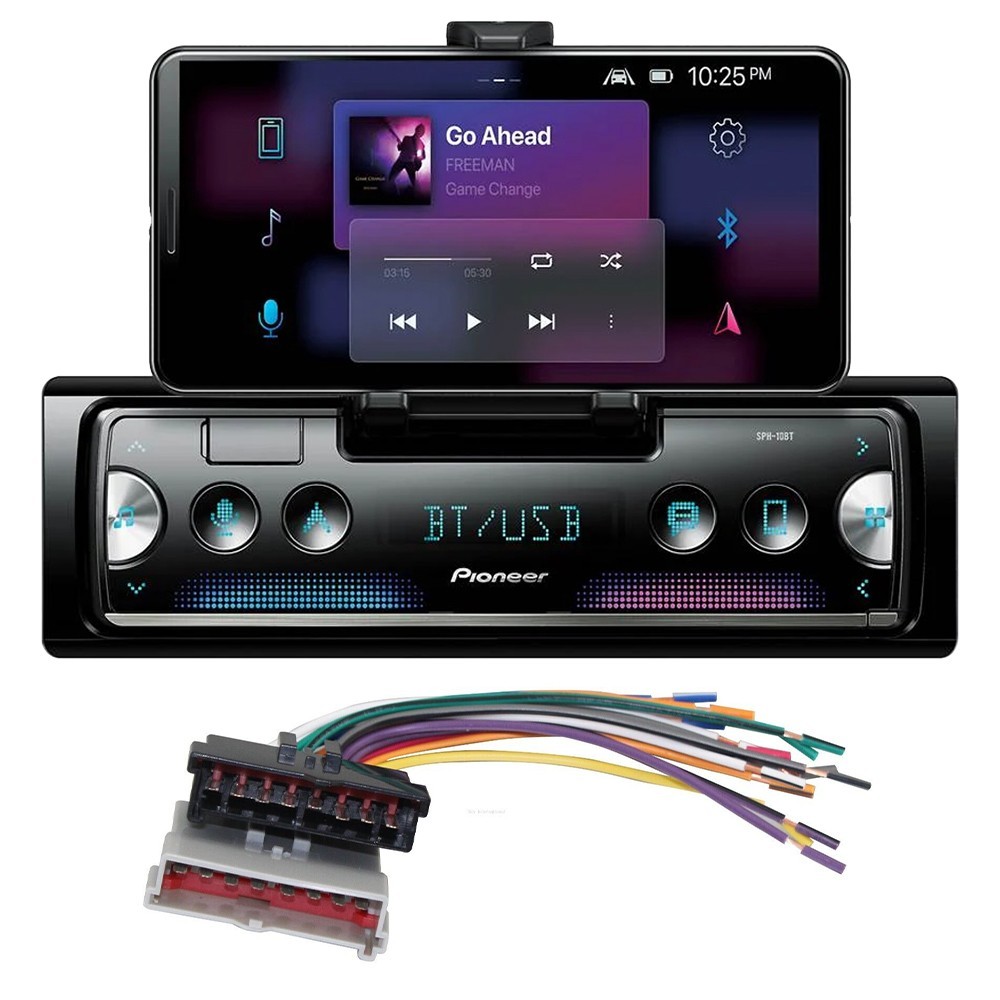 Pioneer SPH-10BT Bluetooth Car Stereo AM/FM Radio For 1992-1996 F-150 Pickup