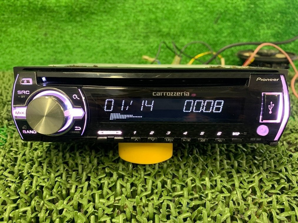 Pioneer Carrozzeria DEH-580 USB AUX CD Receiver Near Mint JAPAN