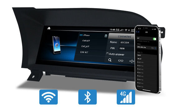 10.25inch Android Screen UPGRADE GPS Mercedes Benz S W221 2010-2013 NTG3.5