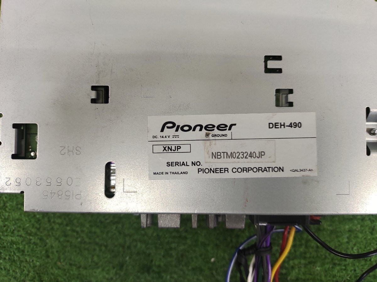 Pioneer DEH-490 carrozzeria 1DIN CD Radio Excellent JAPAN