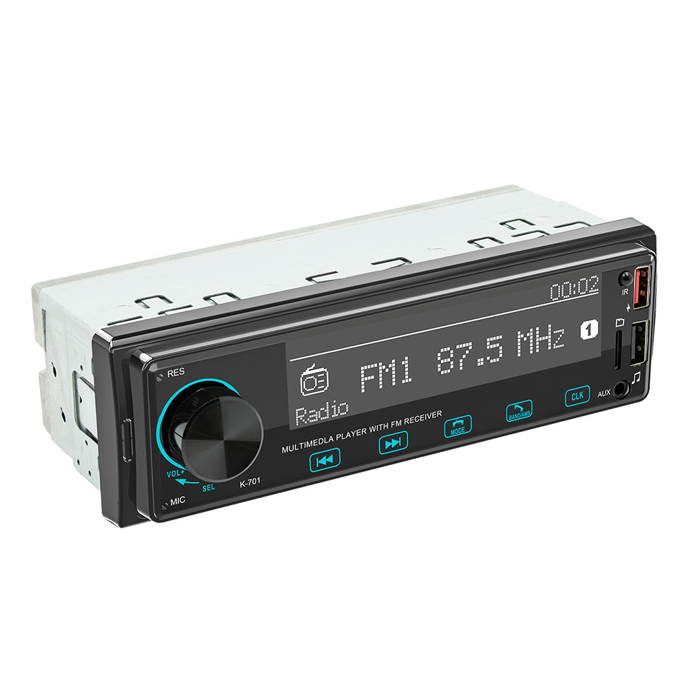 Car Stereo Audio Single 1 DIN Bluetooth TF Card/U Disk MP3 Radio Player FM AUX
