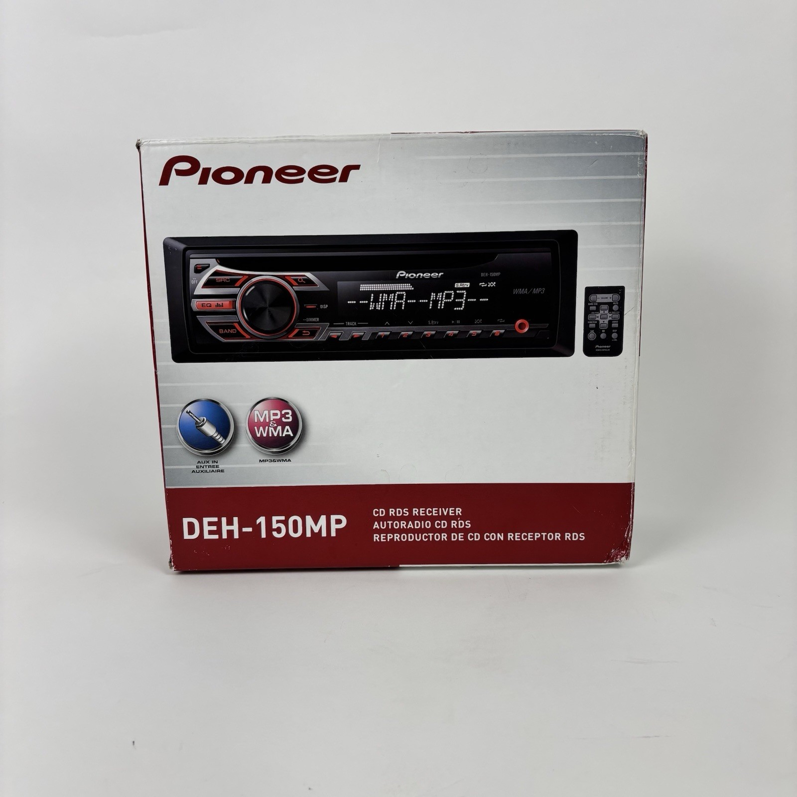 Pioneer DEH-150MP CD Car Stereo MP3 Player In-Dash Receiver AUX Remote NEW OPEN
