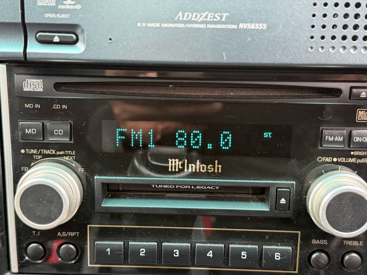 Subaru Legacy BE5 BH5 McIntosh CD MD Stereo Head Unit PF-4025I-C JDM Used Japan