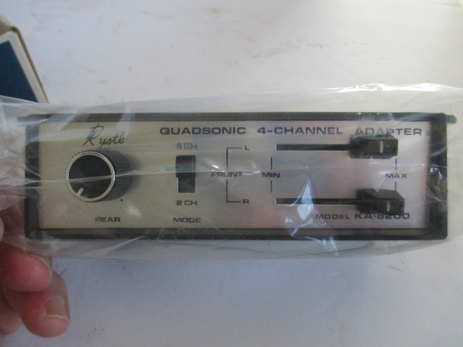 NOS Vintage Quadsonic 4 Channel Car Stereo Adapter Model KA-8200 C103