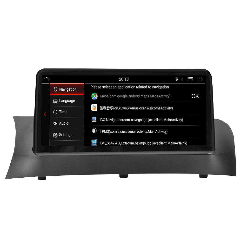 10.25Inch Android Car Multimedia Player For BMW X3 X4 Series F25 F26 2011-2012
