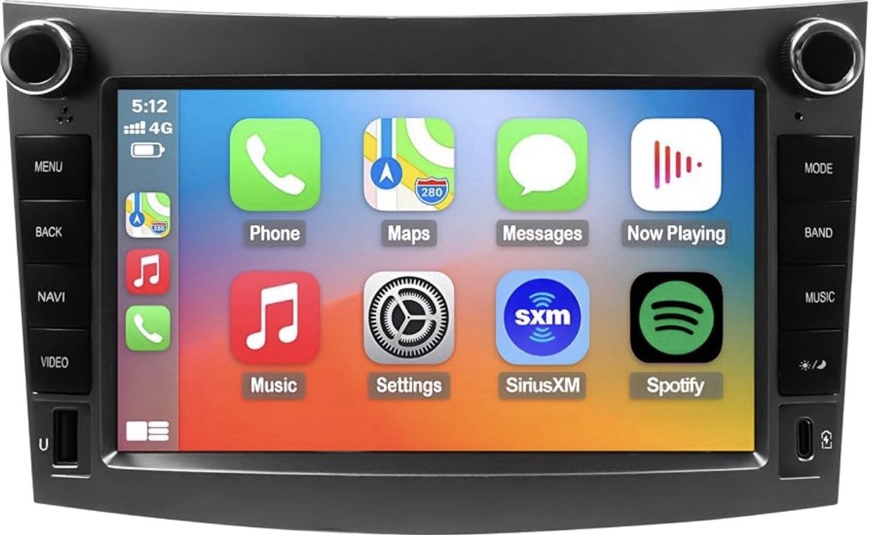 Car Stereo Radio 2010-2014 Subaru Legacy Outback QLED Touch Screen CarPlay