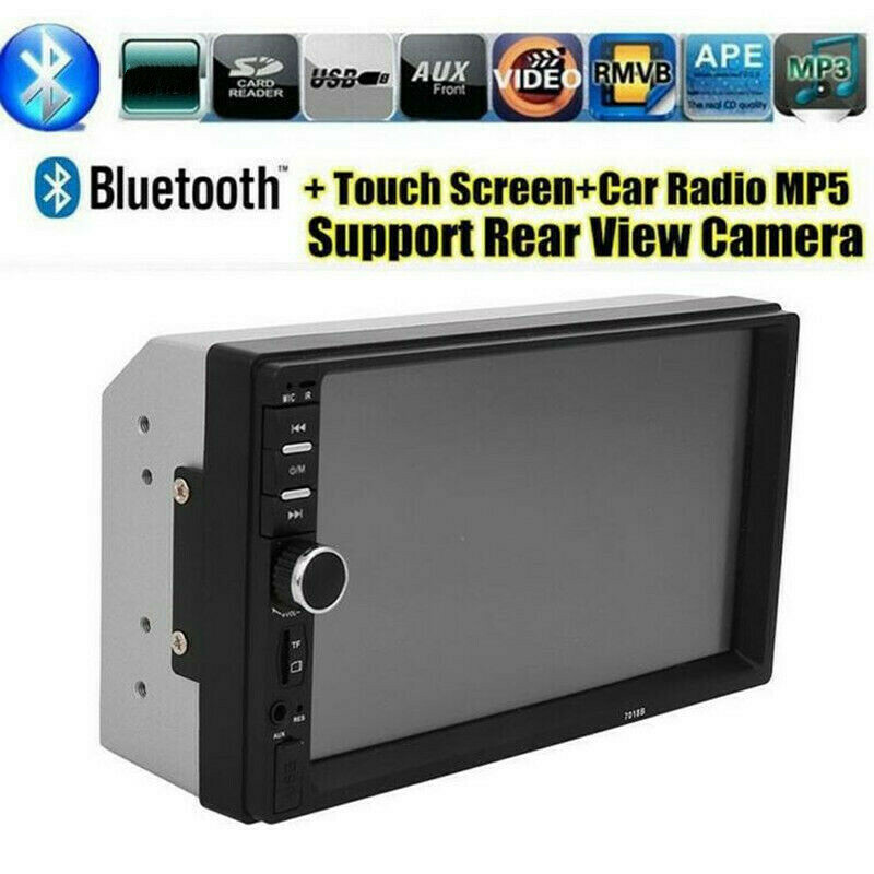 2DIN Car Bluetooth Audio 7″ Radio Dash Touch Screen display Stereo Mp5 Player