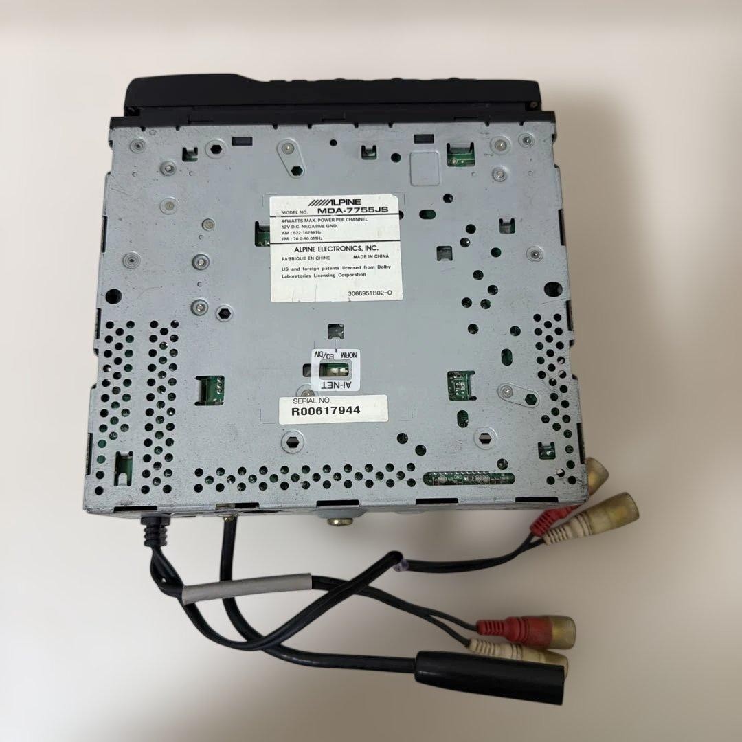 ALPINE MDA-7755JS MD Player Car Audio Head Unit Tested