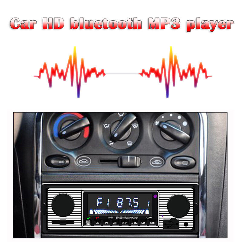 4-Channel 12V Digital Bluetooth Audio USB/FM/WMA/MP3/WAV Radio Stereo Player×1