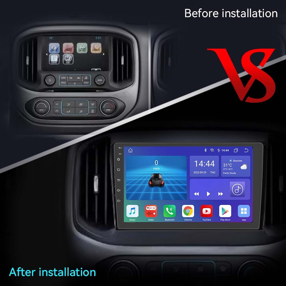 2G+32G Android 12 Carplay For Chevrolet Colorado 2015-2018 Car Radio Stereo GPS