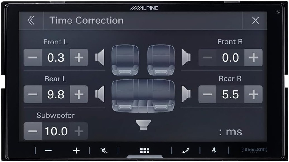 Alpine iLX-W670-M Digital Multimedia Receiver + 4 Channel Car Amplifier