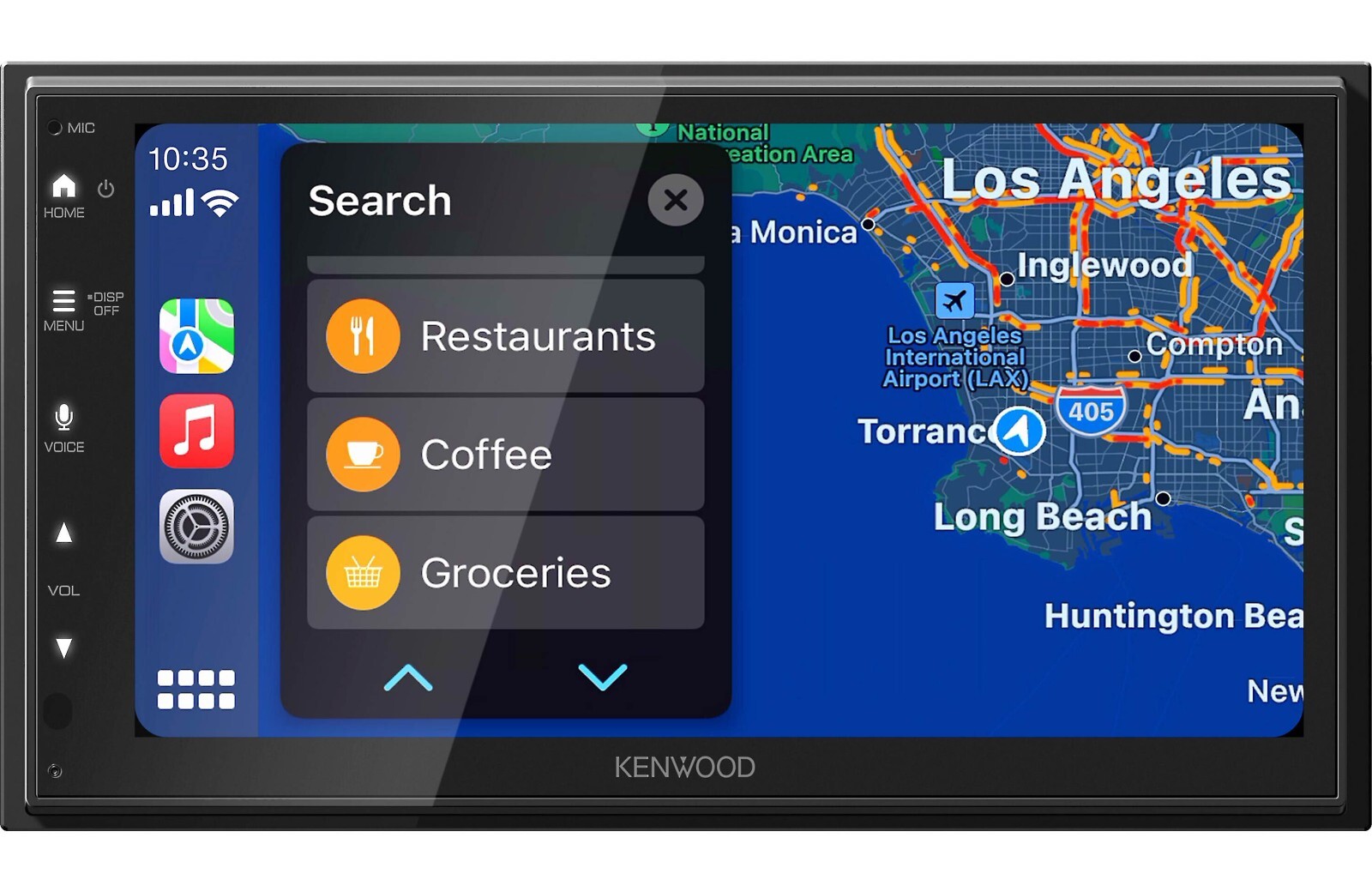 KENWOOD DMX40S Car Stereo, Apple CarPlay, Android Auto, CMOS-230LP Backup Camera