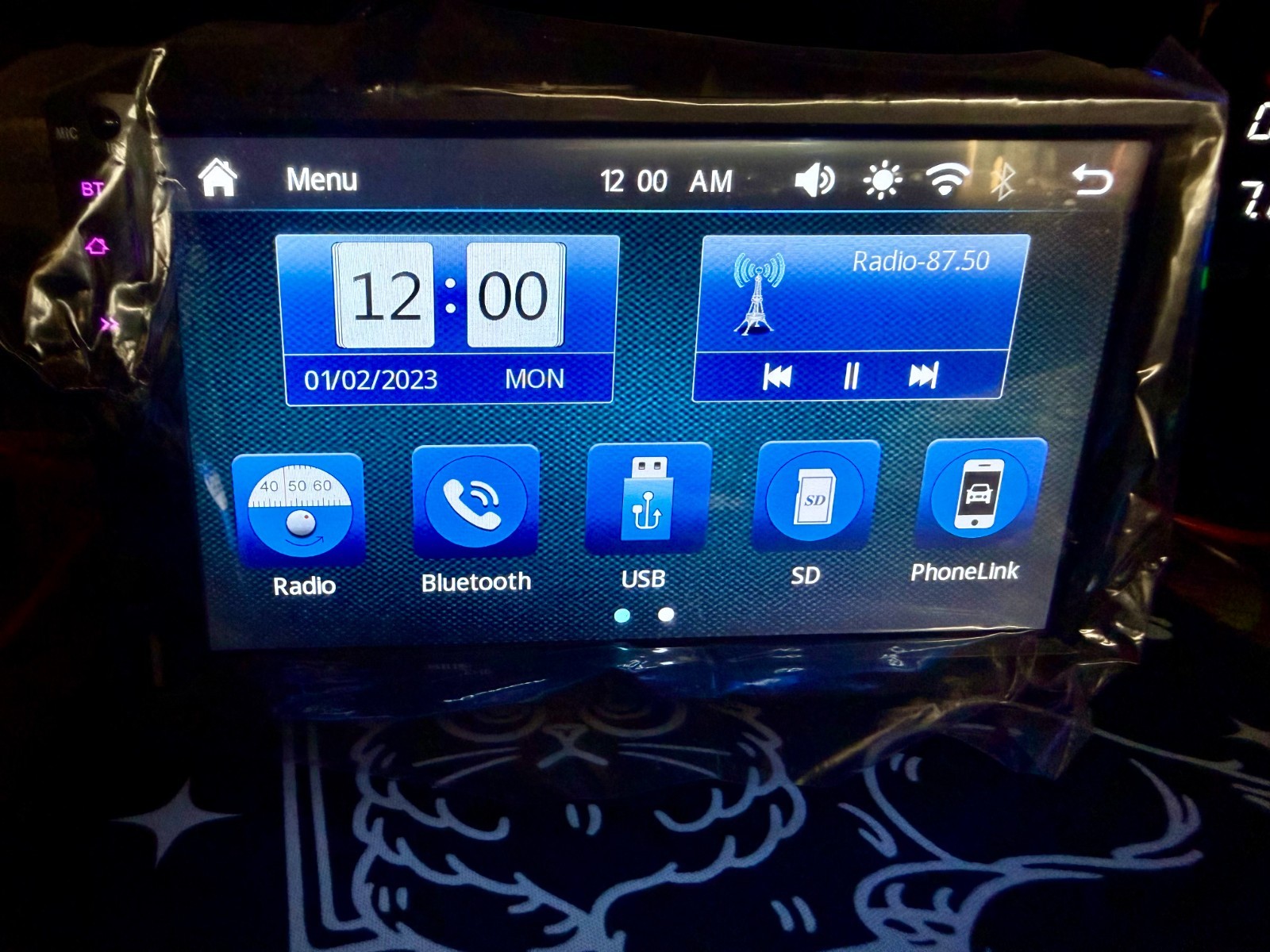 UNITOPSCI 2026 Wireless Apple CarPlay Car Stereo,Wireless Android