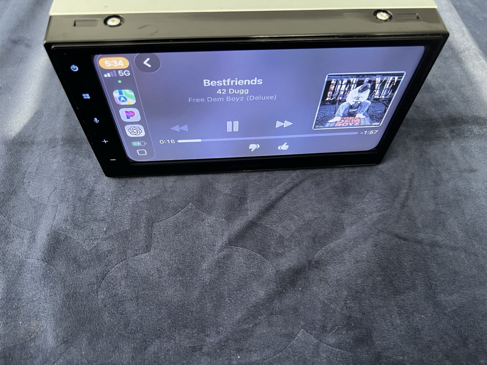 ⭐️Pre-Owned,TESTED⭐️ Pioneer WIRELESS APPLE CARPLAY|BT|USB|AM/FM-(DMH-W2770NEX)