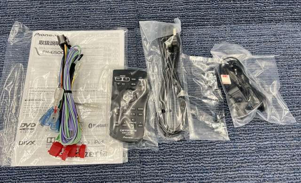 PIONEER FH-6500DVD Main Unit 2DIN DVD CD USB AV Receiver w/ Box Tested TB02 3.5