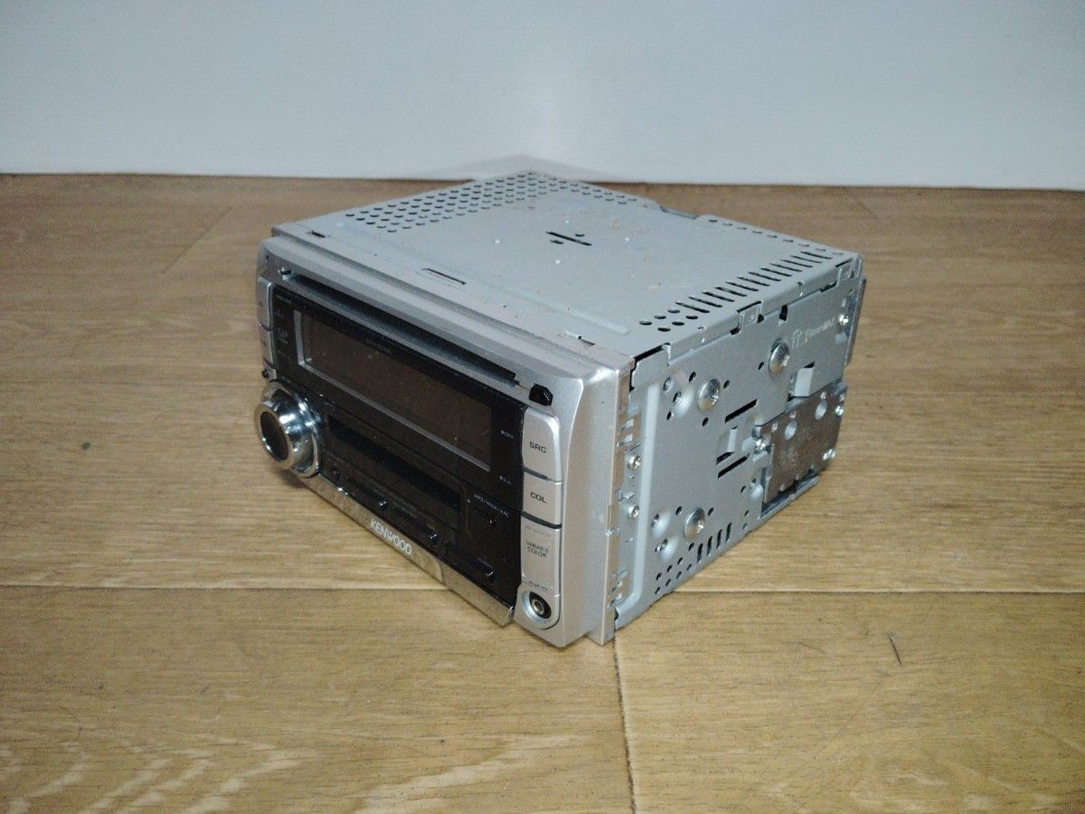 Tested Kenwood DPX-50MDS Silver 2DIN CD MD Player Car audio Stereo MDLP JDM