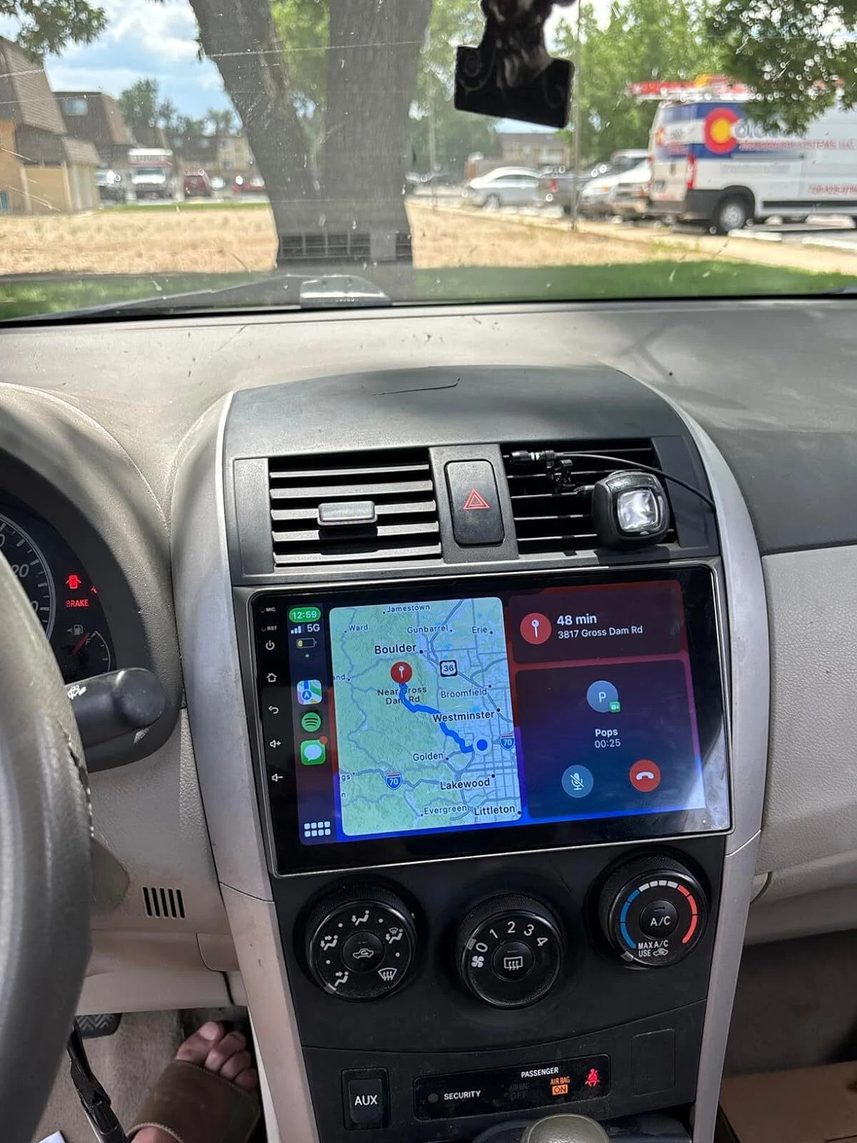Apple Carplay For Toyota Corolla 2009-2013 Car Stereo Radio Android15 GPS Camera