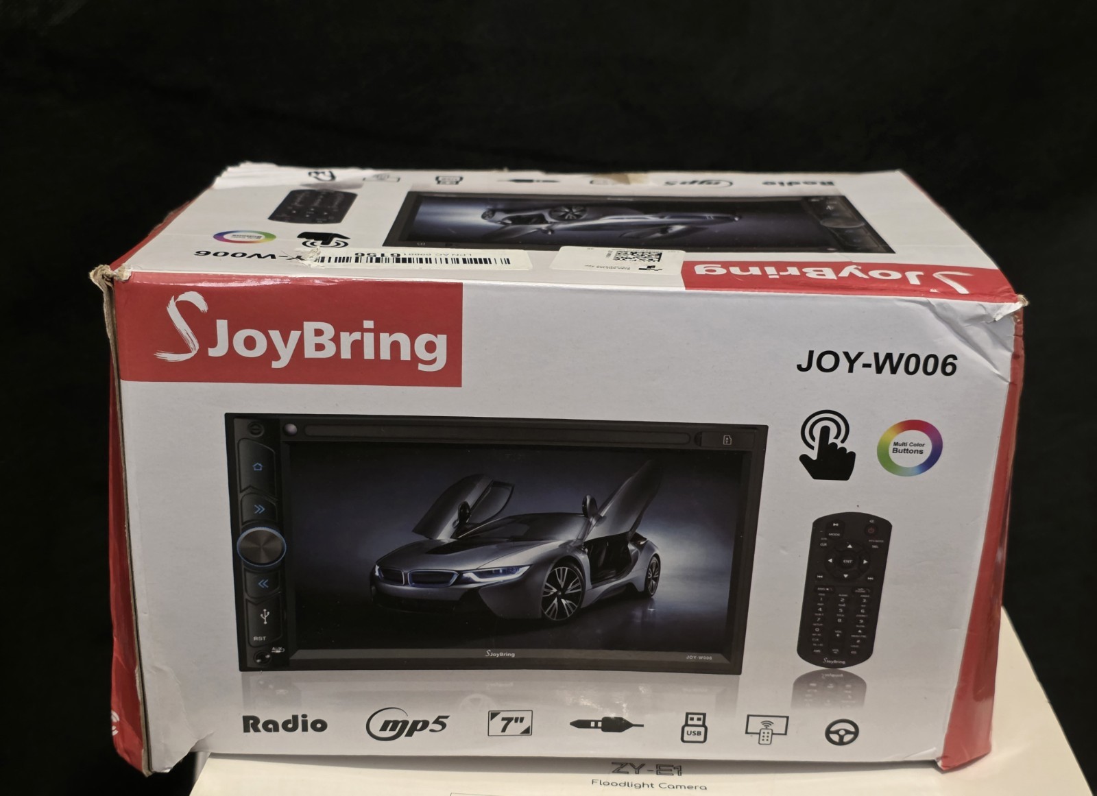 JoyBring JOY-W006 7” Touchscreen Car Stereo-Double Din (Open Box)