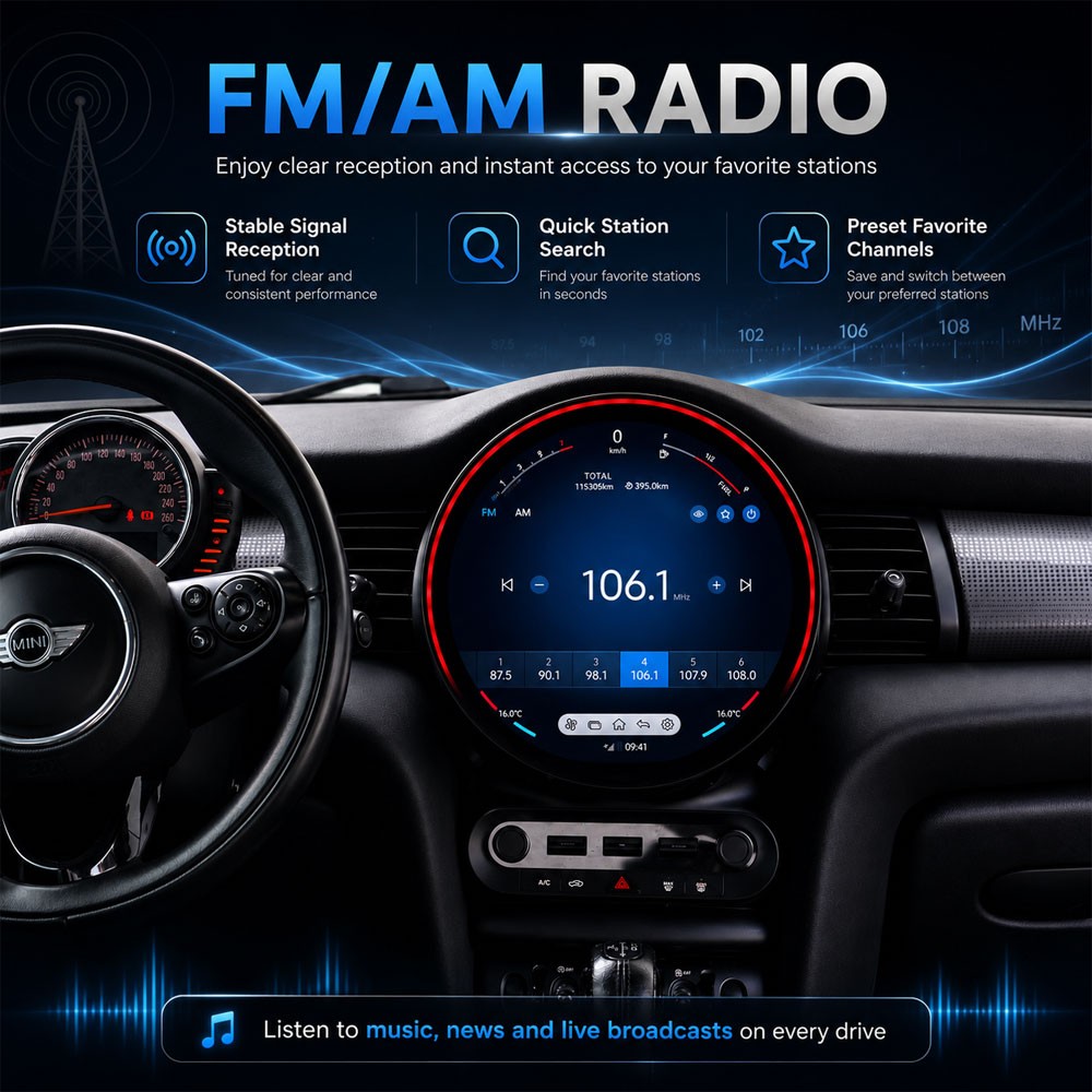 Car Radio Player For BMW Mini Cooper F54 F55 F56 F60 NBT EVO 2015-2020 Navi GPS