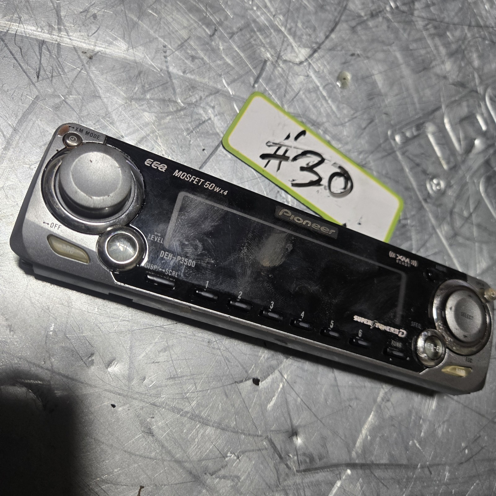 Pioneer DEH-P3500 CD Player For Parts Or Repair