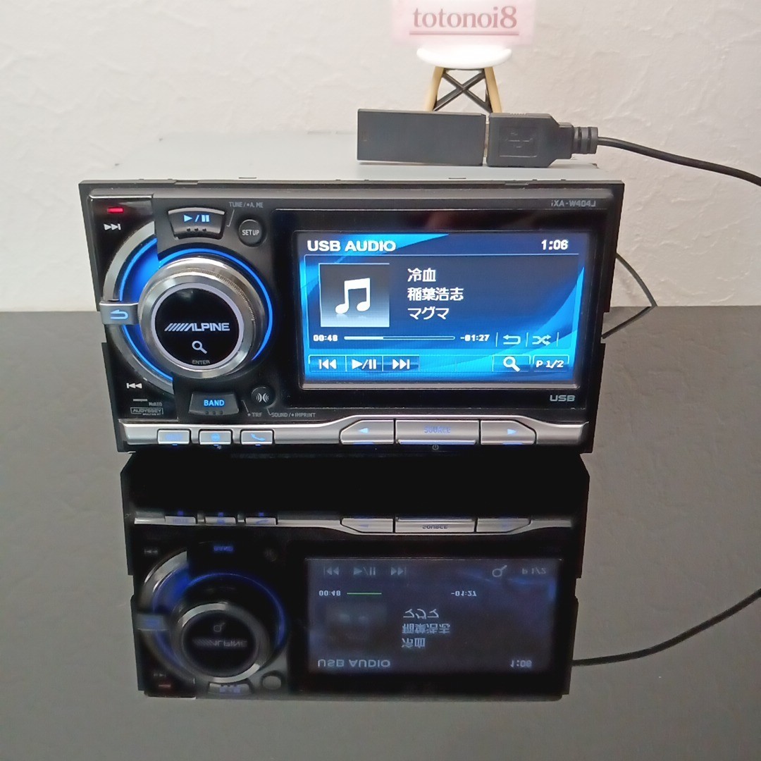ALPINE iXA-W404 J Digital Media Station 4.3-in Touchscreen ‐ Fully Functional