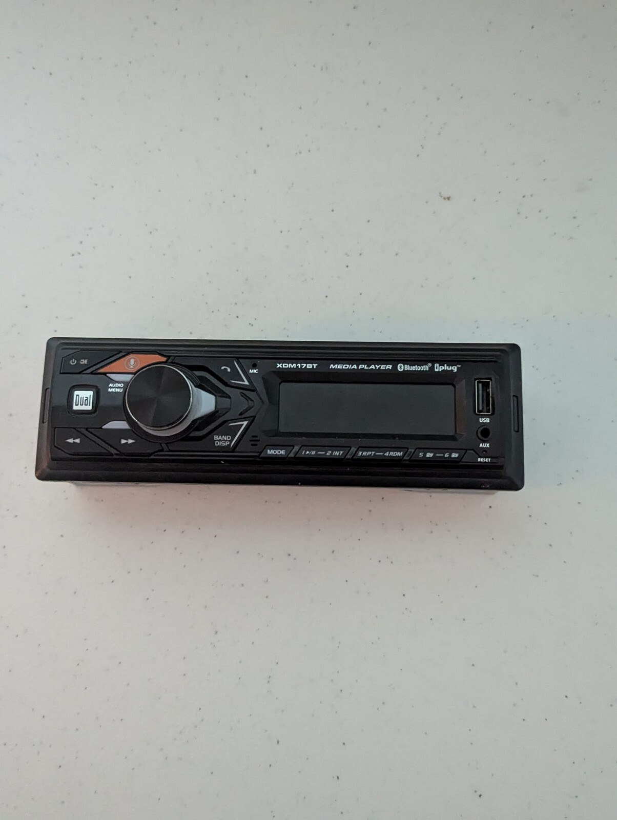 Dual XDM17BT Media Player Untested Parts/Repair