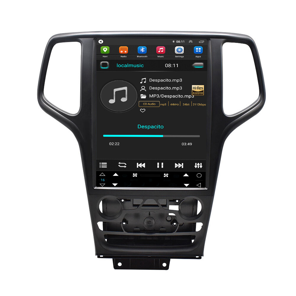 Auto Stereo Receiver Video Player For Jeep Grand Cherokee 2014-2017 Car Radio BT