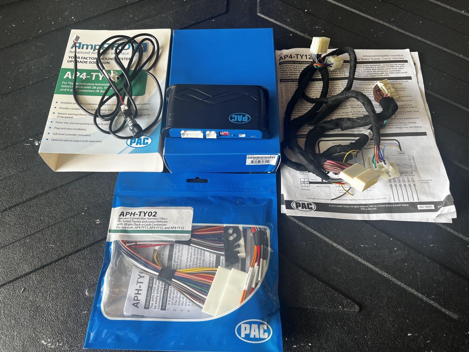 Toyota / lexus PAC AP4-TY12 Amp Integration Interface &harness