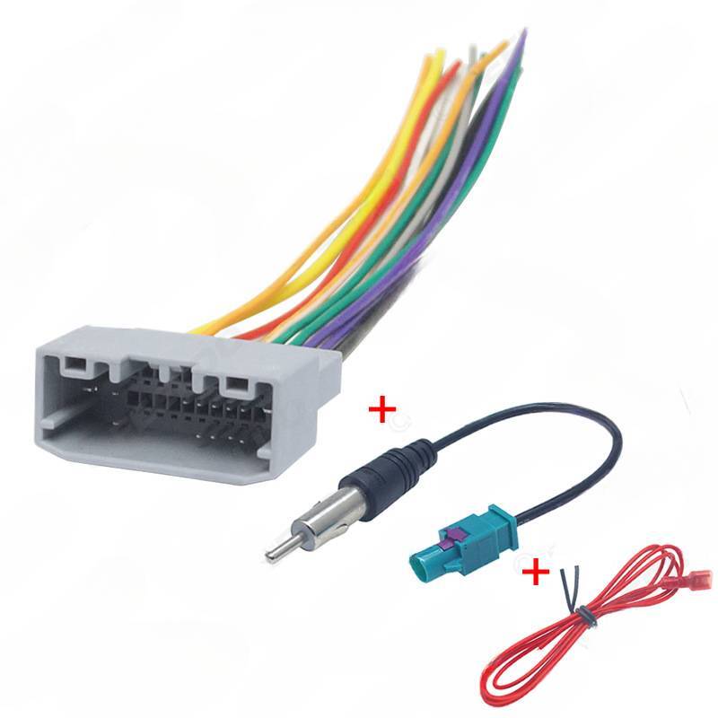 for Jeep/Wrangler/Dodge Car Audio DVD Modification Power Speaker Cable Tail Line