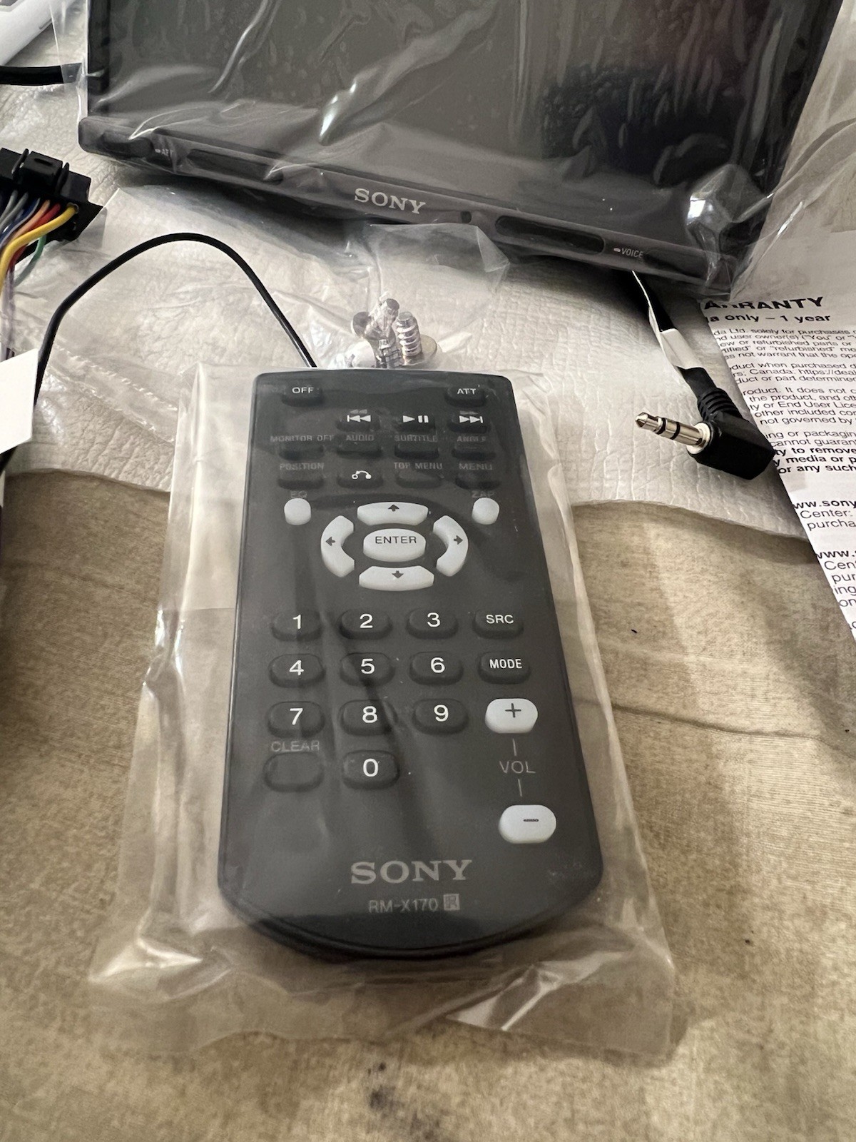 Sony XAV-AX3200 AV Multi Media Receiver Car Stuck On Ok Screen Need Repair