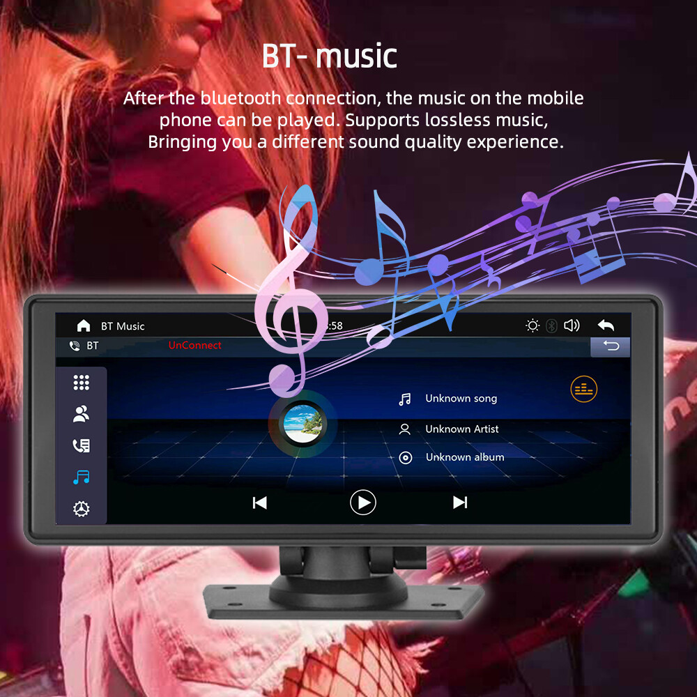 9.3 inch Touch Screen Android Auto BLackup Camera wireless Carplay Bluetooth GPS