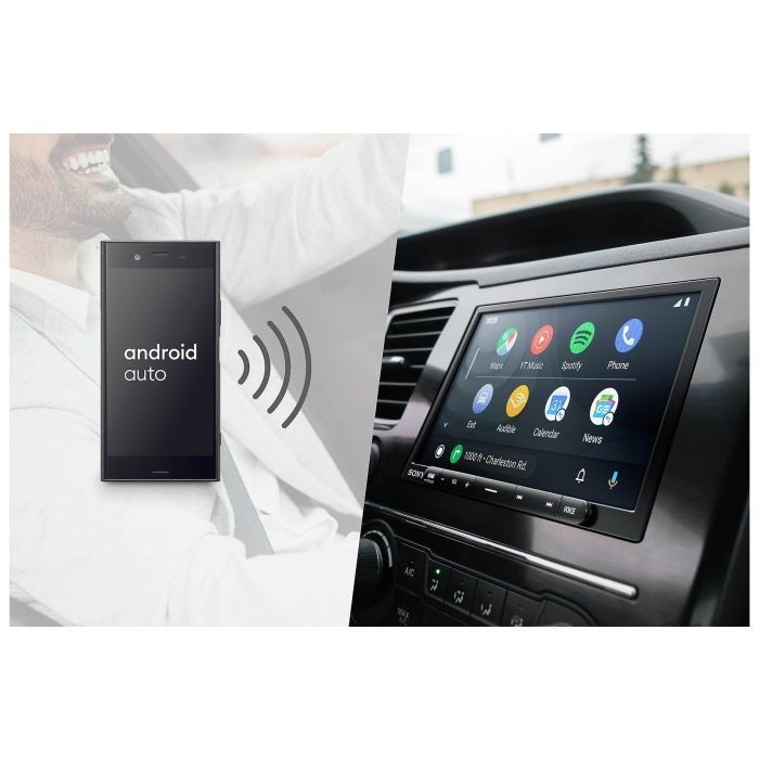 Sony 6.95″ Multimedia Receiver W/Wireless Apple Carplay /Android Auto XAV-AX4000