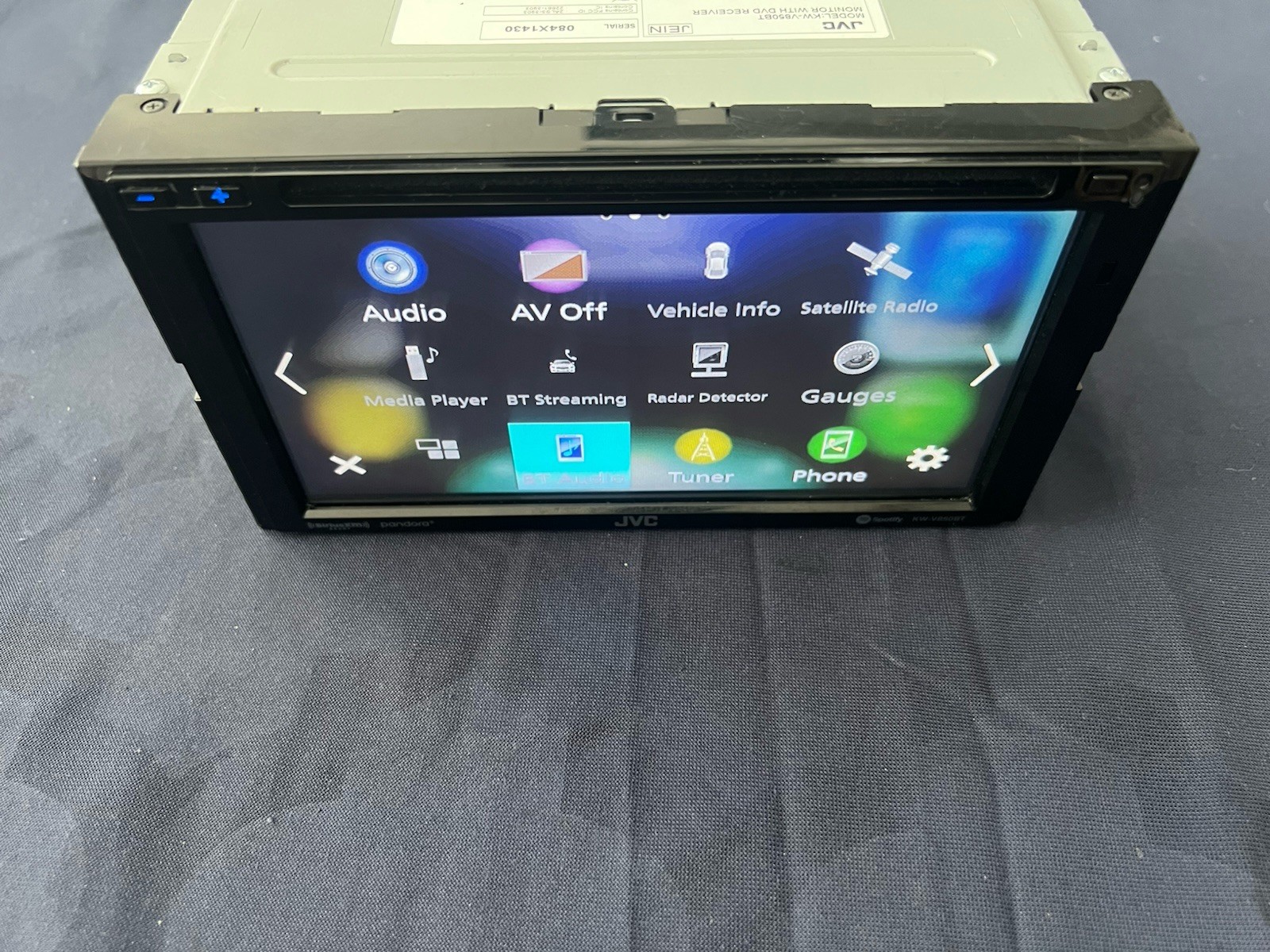 ⭐️Pre-Owned,TESTED⭐️ JVC APPLE CARPLAY| CD| DVD| USB| BT| AM/FM-(KW-V850BT)