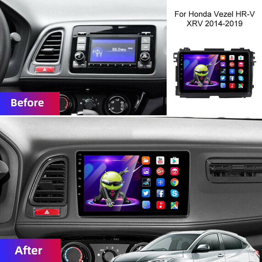 For Honda Vezel HR-V 2014-2019 Android 13 Car Stereo Radio Gps with Carplay SWC