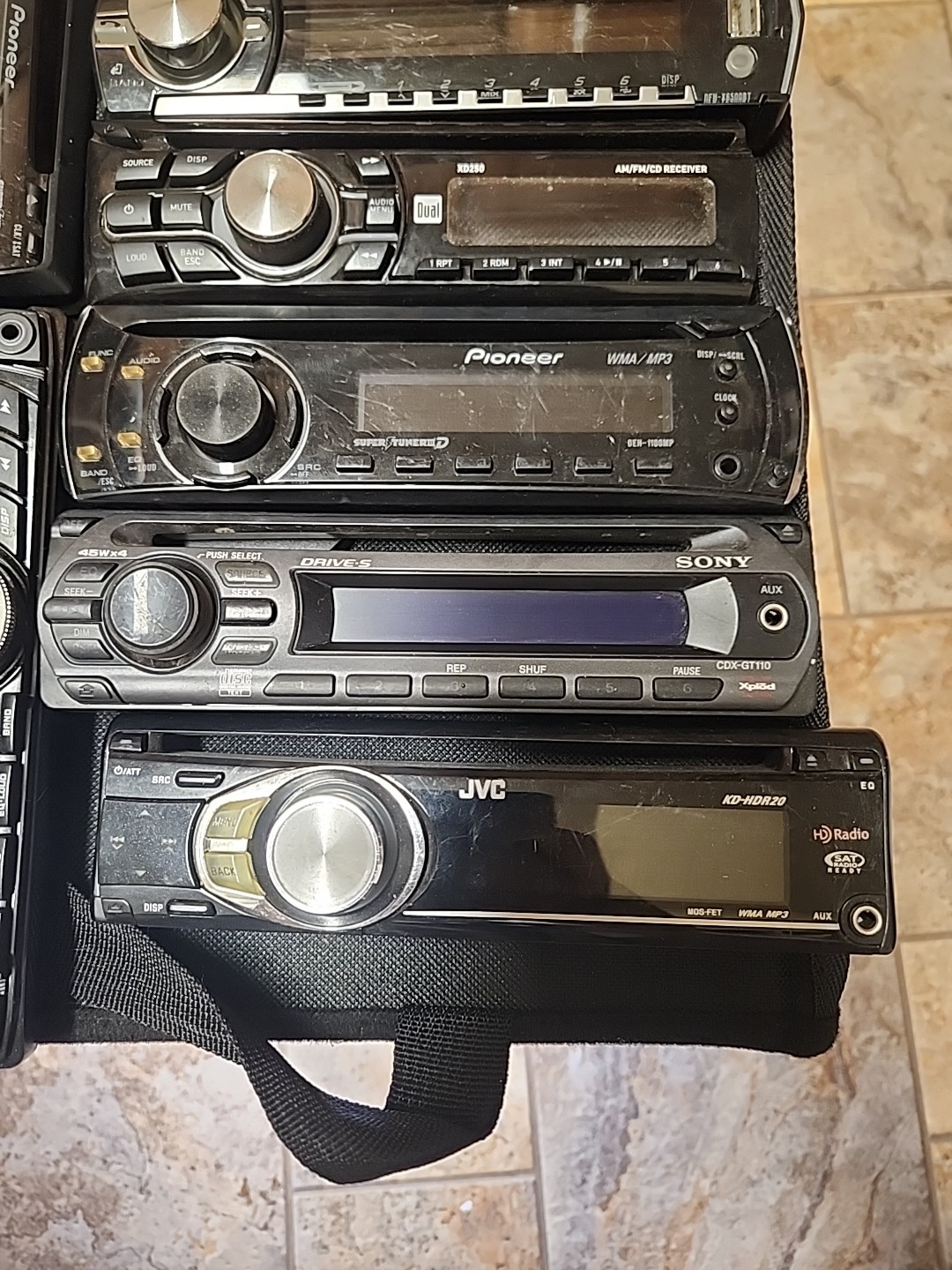 faceplate car stereo radio Sony,pioneer,Dual,jvc,kenwood (12face)