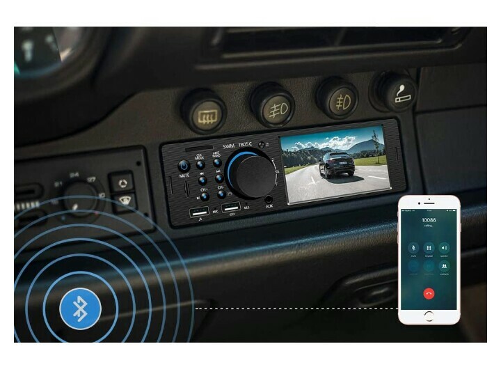 MP5 Car Player With Camera 4.1 Inch Screen