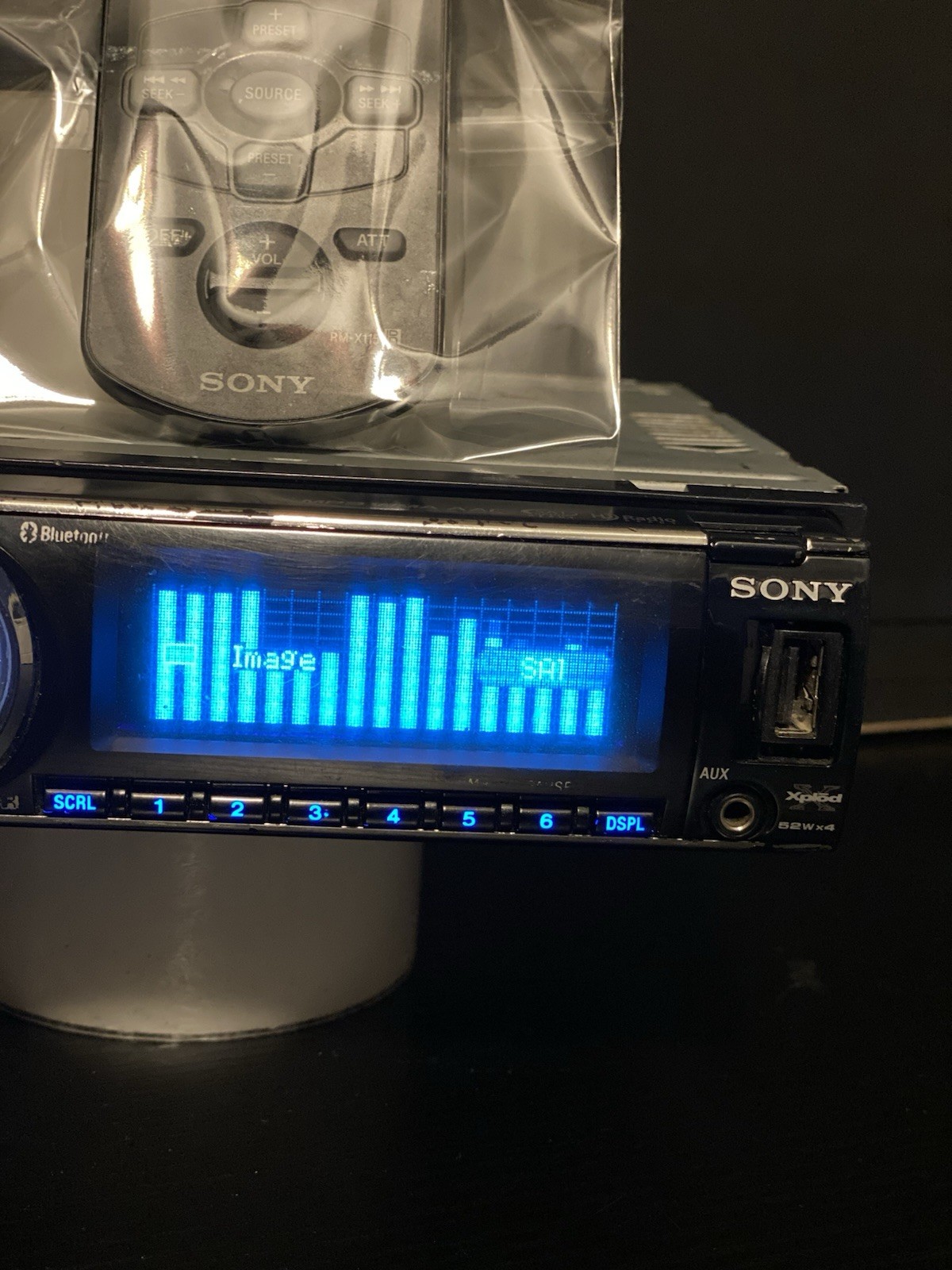 🔥✅SUPER RARE BLUETOOTH SONY CDX WORKING PERFECTLY ✅🔥