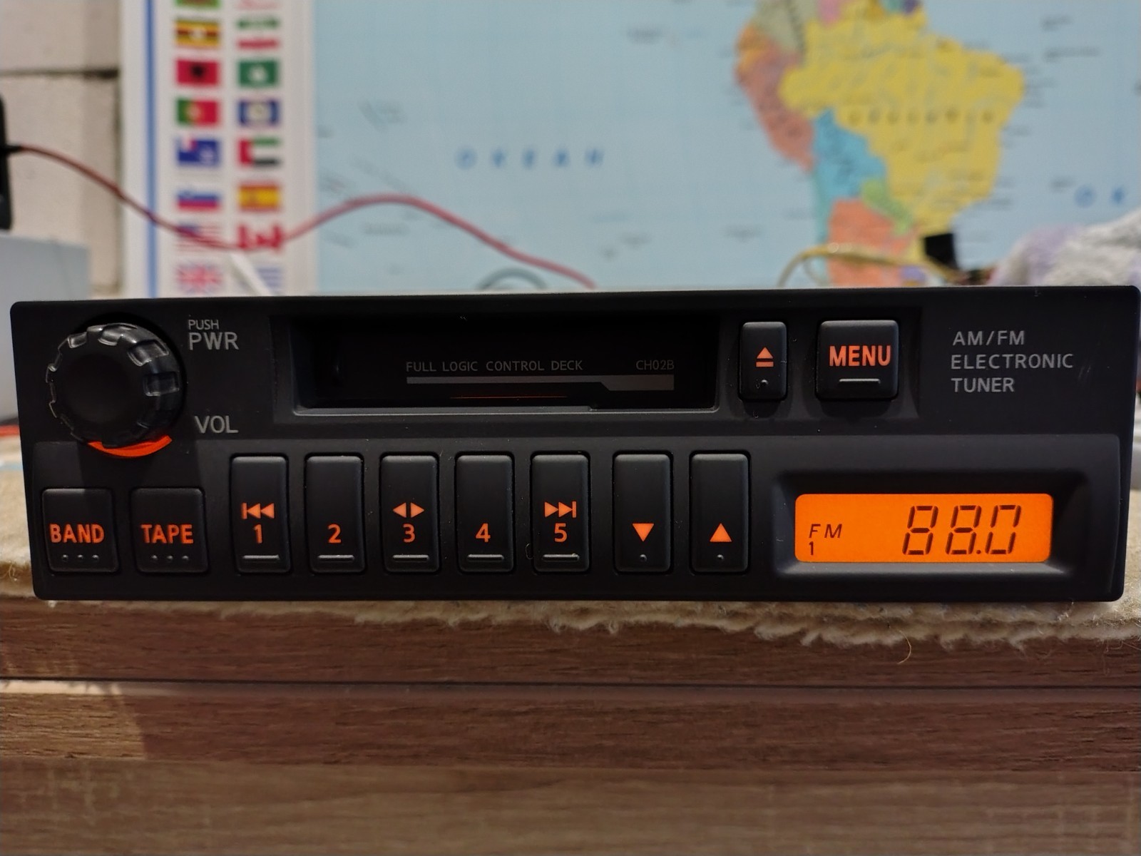 OEM Nissan Clarion PN-1757L Cassette Player In Dash Receiver Fully Working Great