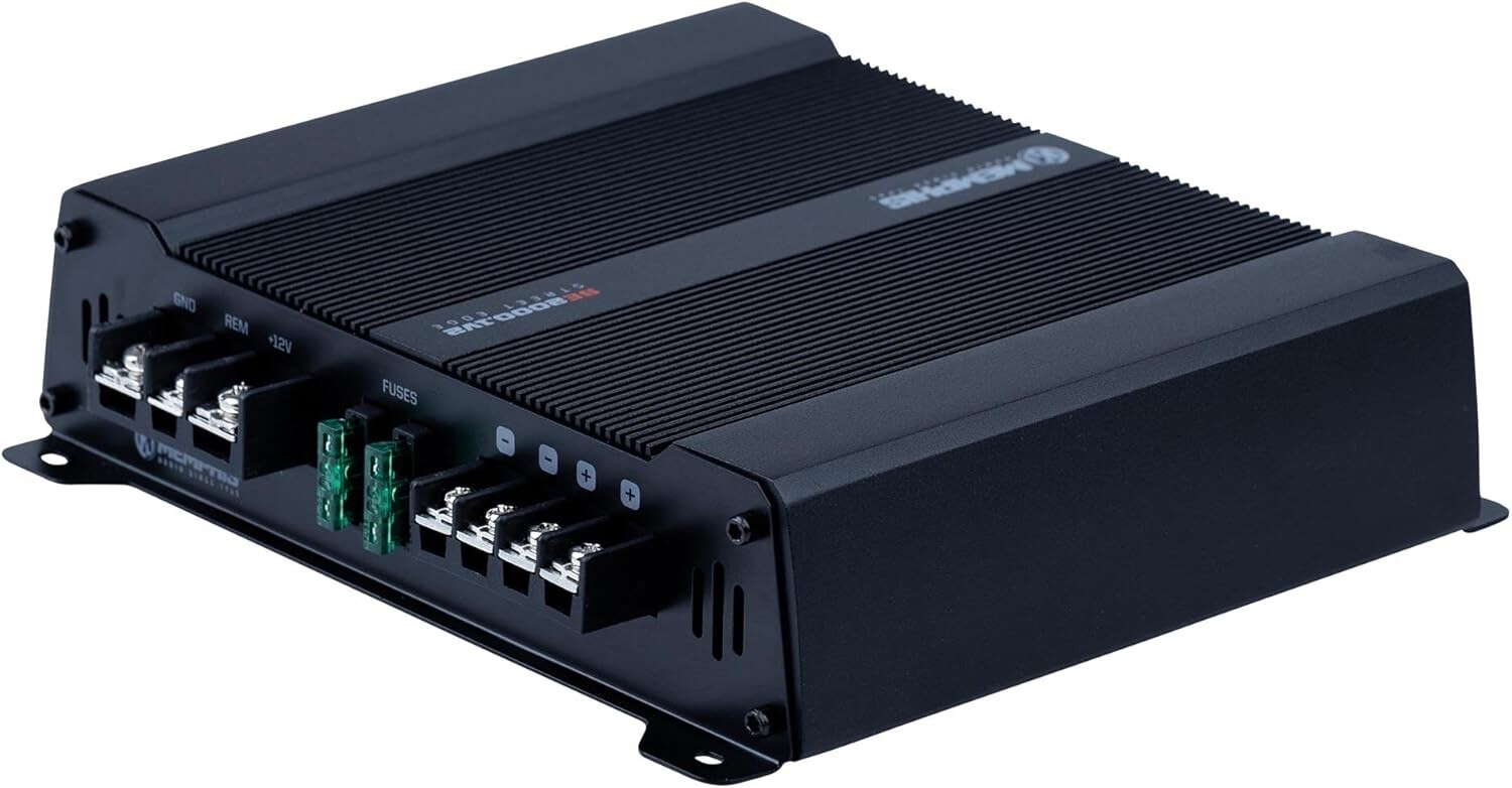 Memphis Audio SE2000.1V2 Street Edge 2000W Max 1 Ohm Monoblock + AMP KIT