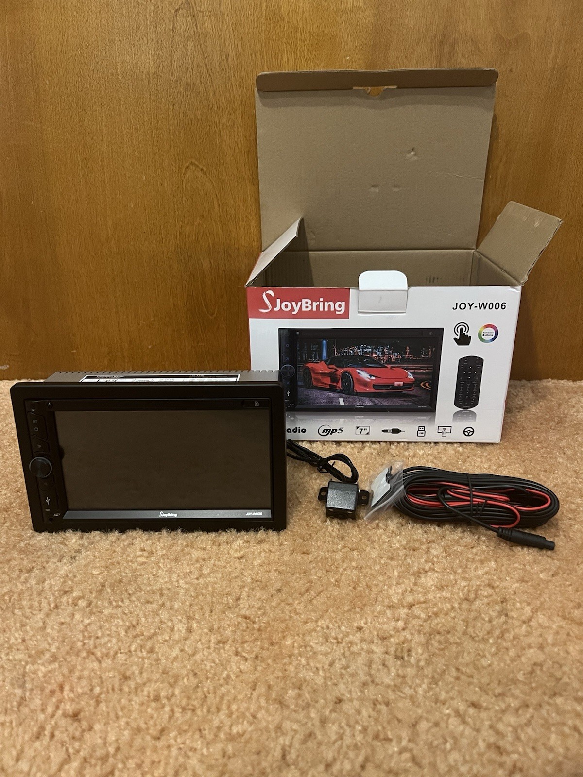 JoyBring JOY-W006 Double Din Stereo 7″HD With Hardware