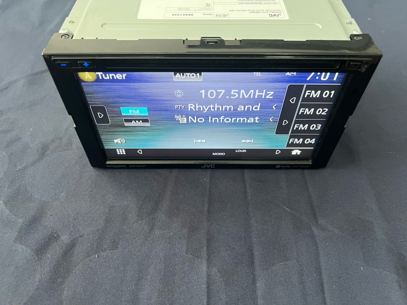 ⭐️Pre-Owned,TESTED⭐️ JVC APPLE CARPLAY| CD| DVD| USB| BT| AM/FM-(KW-V850BT)