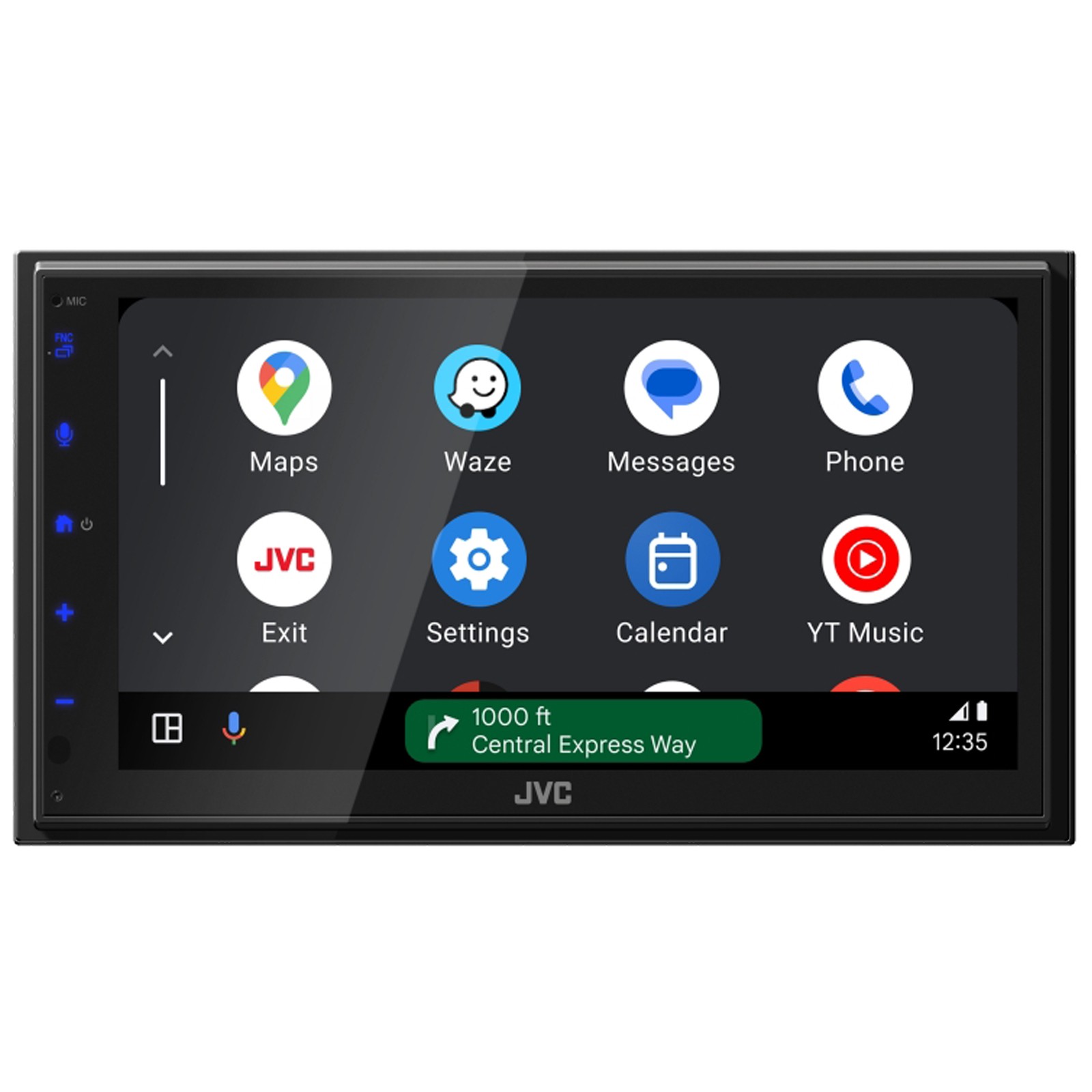 JVC KWM595BT Double DIN 6.8″ Bluetooth USB Touch Digital Media Stereo Receiver