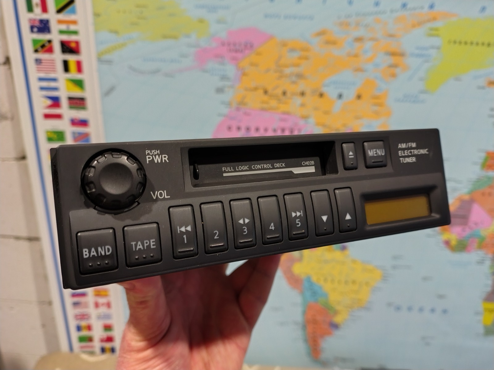 OEM Nissan Clarion PN-1757L Cassette Player In Dash Receiver Fully Working Great