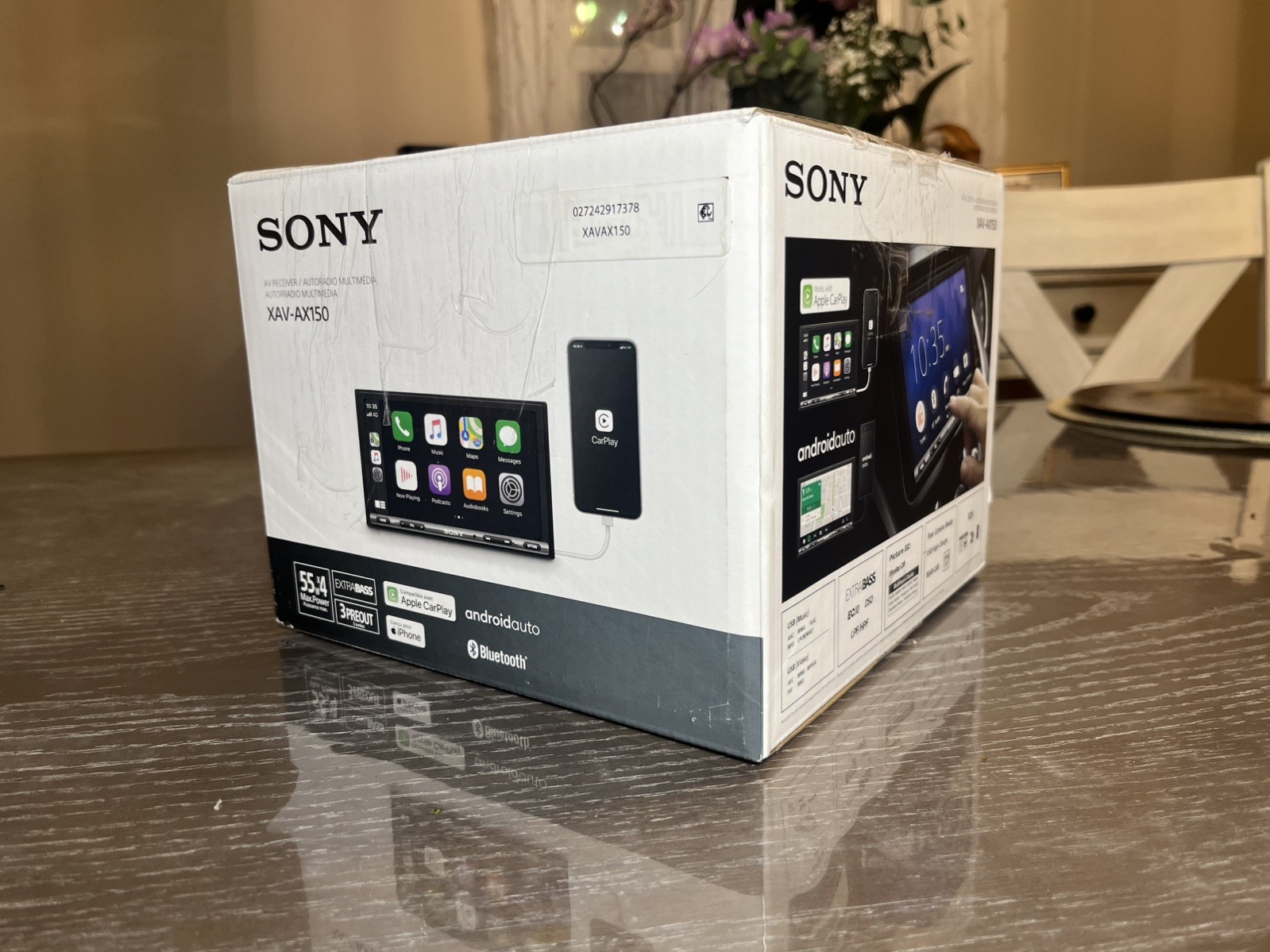 SONY XAV-AX150 6.95″ Apple CarPlay Android Auto AV Digital Media Receiver
